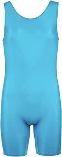 Round neck unitard short - round, tank