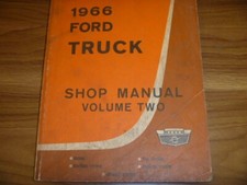 1966 Ford F100 Truck Engine