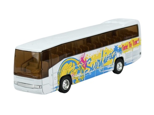 Welly bus super coach - bus, white