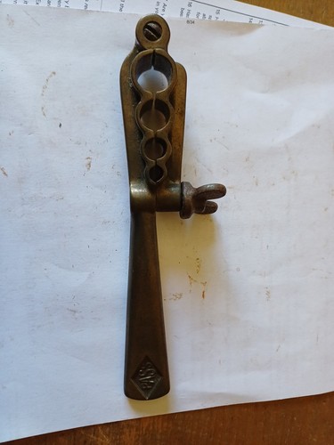 Antique brass tool pass - tool,,