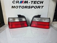 BMW genuine  E36 M3 saloon Red & Clear rear lights pair 323 328 OBC r83
