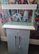 Boyu Aquarium Tank with LED Lighting & Hood Filtration (80cm / 120L, White)