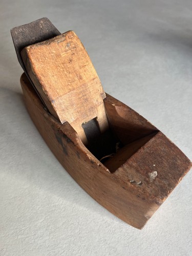 Vintage wooden block plane - block,