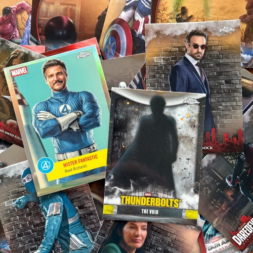 Marvel studios topps chrome - marvel,