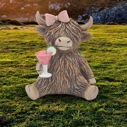 Happy hour highland cow - happy,