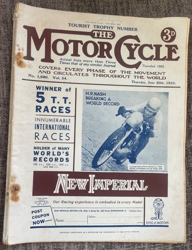 Vintage the motor cycle - vintage,