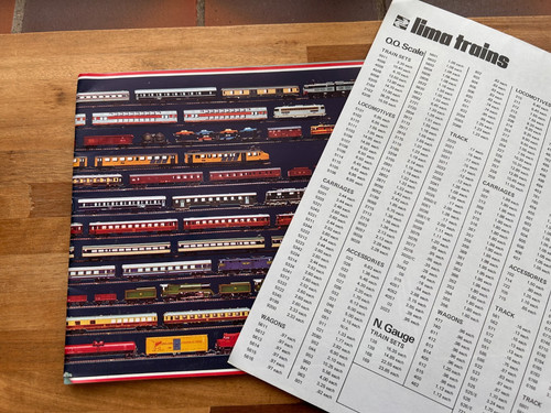 Lima trains catalogue 1977 - trains,