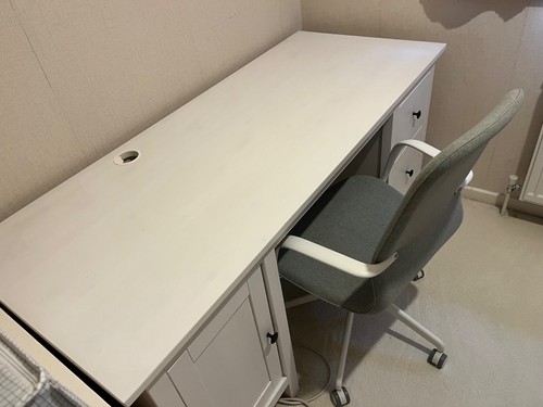 Ikea hemnes desk - hemnes, white