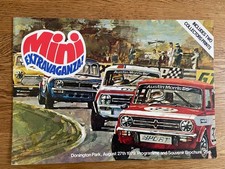 Mini Extravaganza Donington Park 27 August 1979 brochure + programme + Autocross