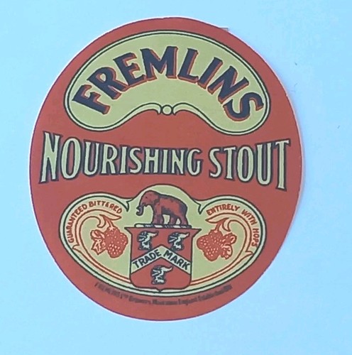 Fremlins nourishing stout - -,