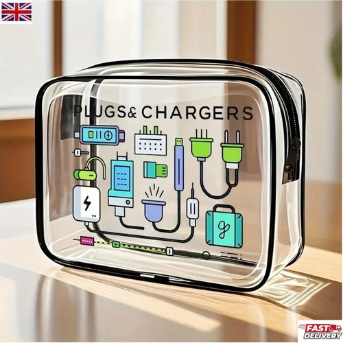 Zipper carry case clear tote - zipper,