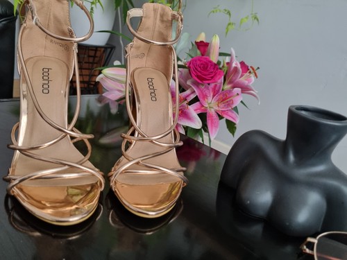 Boohoo rose gold metallic - rose,