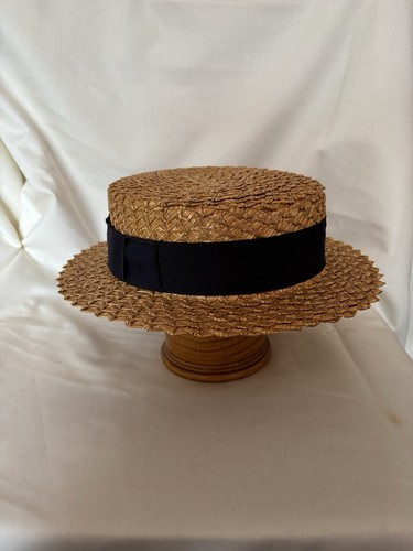 Boaters style straw - hat, small