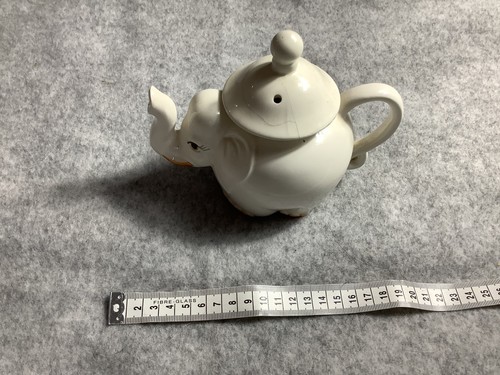 Elephant ceramic teapot - elephant,