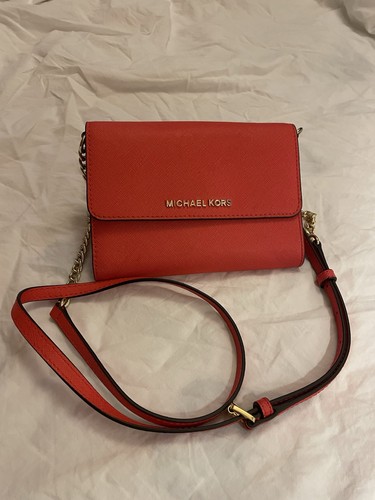 Michael kors red leather - kors,