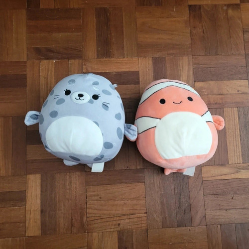 Squishmallows sea animals - sea,