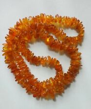 Strand of Baltic Amber Beads Necklace 50g