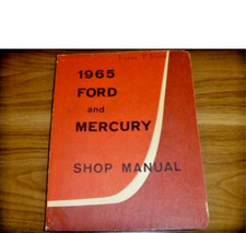 1965 Ford F-100 Pickup Truck Shop Service Repair Manual