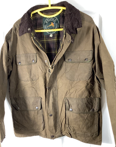 Vintage waxed jacket - waxed, small