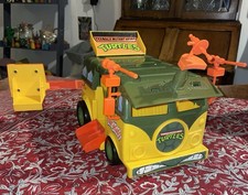 1989 TMNT Teenage Mutant Ninja Turtle Party Wagon Playmates Vehicle
