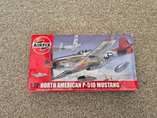 1/72 VINTAGE AIRFIX NORTH AMERICAN P-51D MUSTANG PLANE AIRCRAFT MODEL KIT A01004