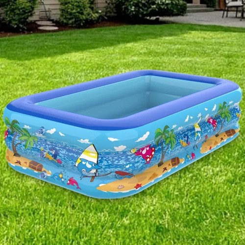 Inflatable family swimming - family,