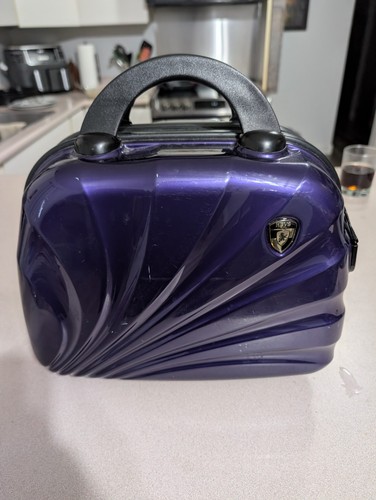 Heys luggage purple overnight - heys,