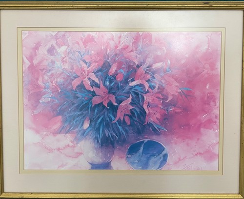 Floral still life - , watercolour