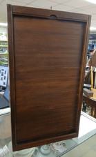 The "Advance" Filing System Tambour Fronted Small Cabinet with Key A/F