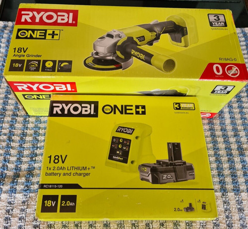 Ryobi one 18v angle grinder - ryobi,
