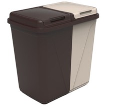60 Litre Kitchen Bin Dual