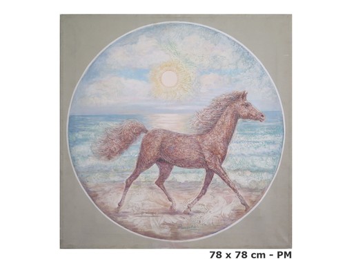 Painting oil linen - oil,