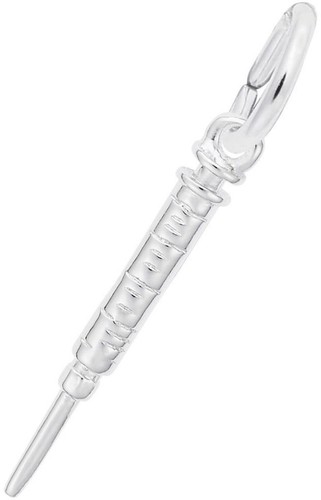 Sterling silver hypodermic - sterling,