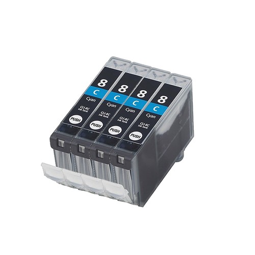 Cyan ink cartridge for canon - 4,