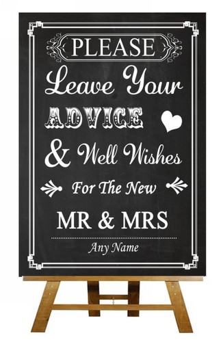 Chalkboard guest book - guest, wish