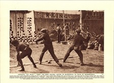 "Coconut Shy at BLACKHEATH Bank Holiday Fair" Original 1920s LONDON Photo Print