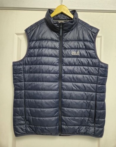 Mens jack wolfskin vest - vest, navy