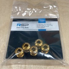 Gold Chainring Bolts Raleigh