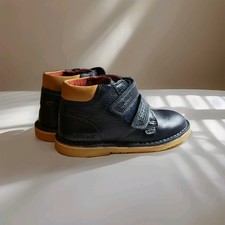 Kickers Boys Blue Ankle Boots