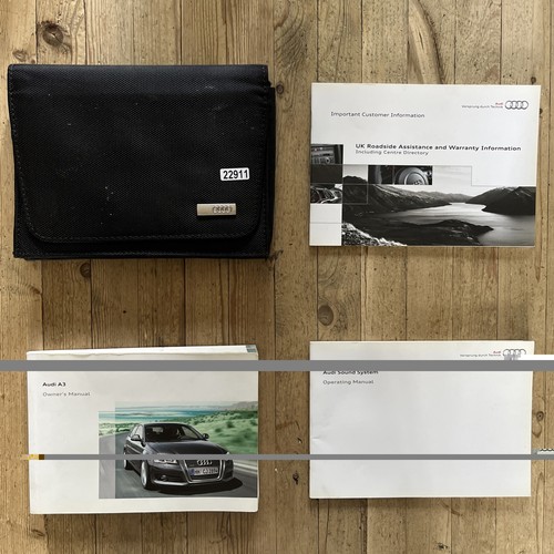 Audi owners handbook - owners,