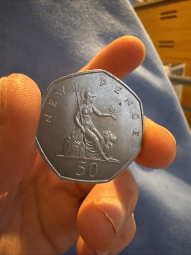 1969 britannia 50p coin - coin,
