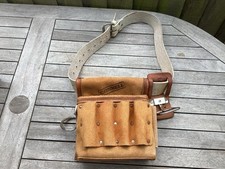 Vintage Connel Genuine Leather Tool Pouch Belt Excellent Used Condition