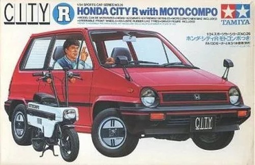 Tamiya honda city r with - tamiya,