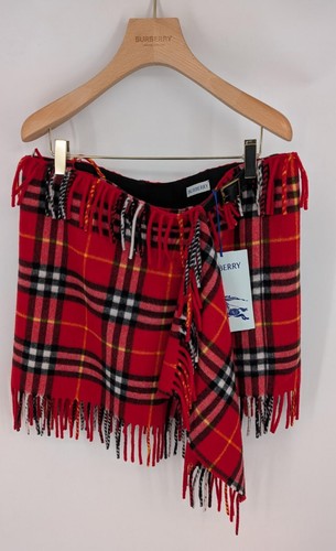 Burberry skirt fringed - burberry, xl