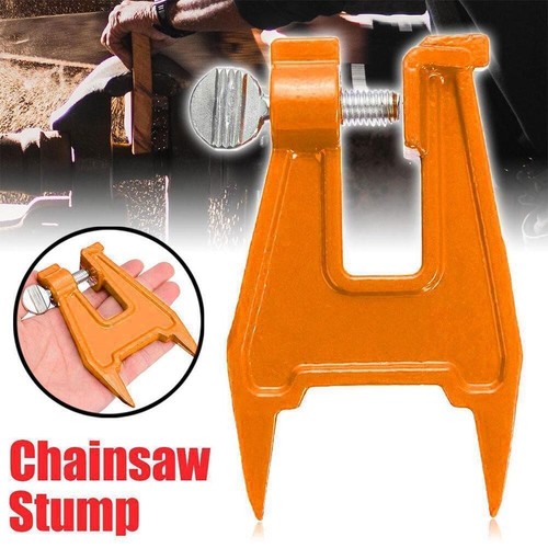 Chainsaw blade holder - blade, clamp