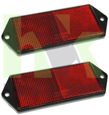 2 x Red Rear Reflectors for