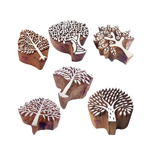 Pottery printing blocks - pottery,