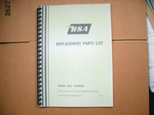 Bsa b25 starfire parts - starfire,