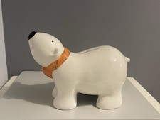 Large Ceramic Polar Bear Money
