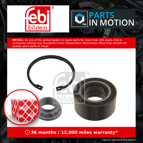 Wheel bearing kit - wheel,